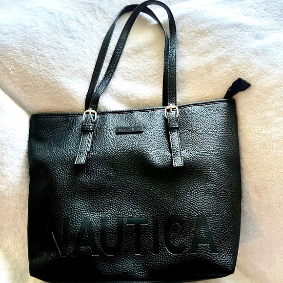 Black Nautica Tote - Picture 1 of 6